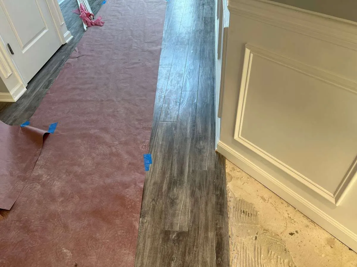 Completed marble shower restoration in Kennedale